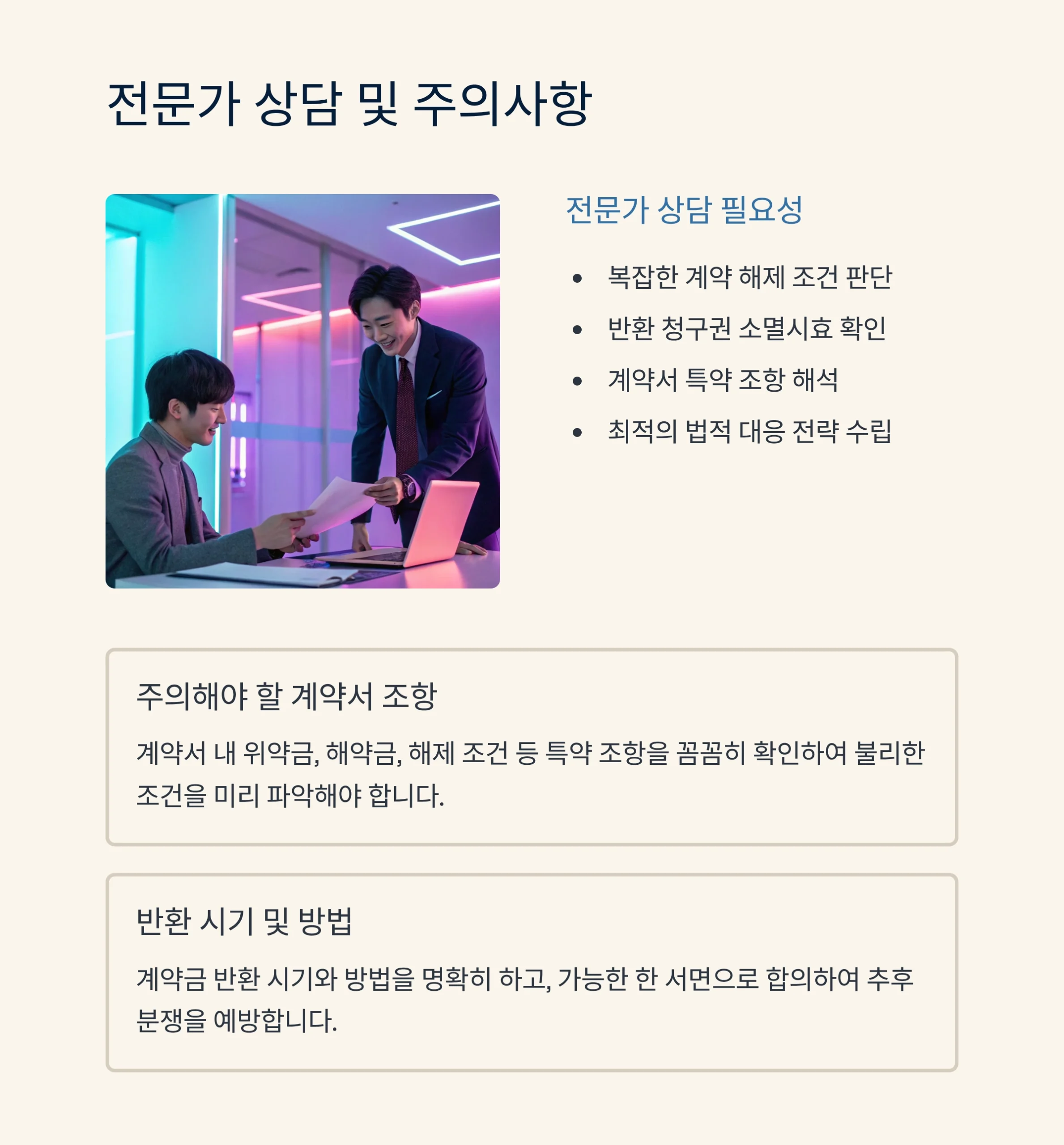 부동산계약금반환