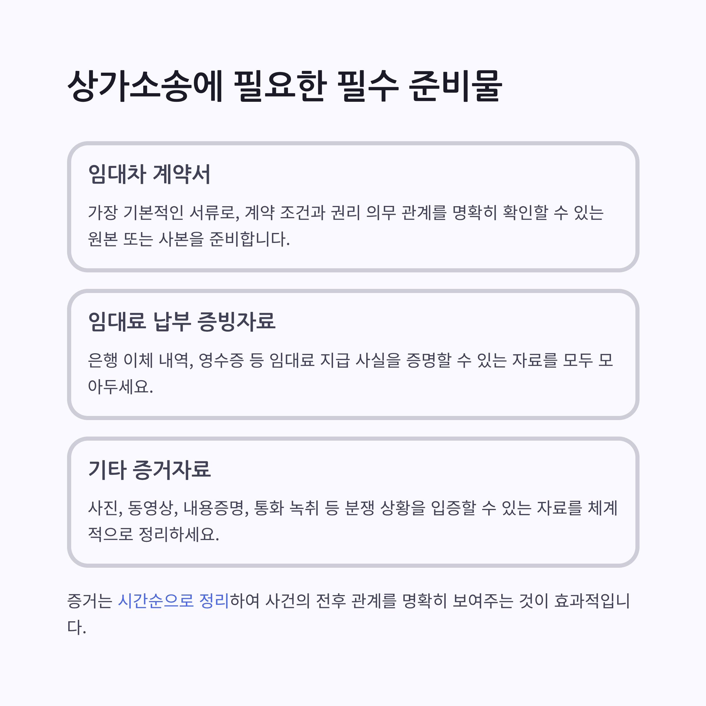 상가소송