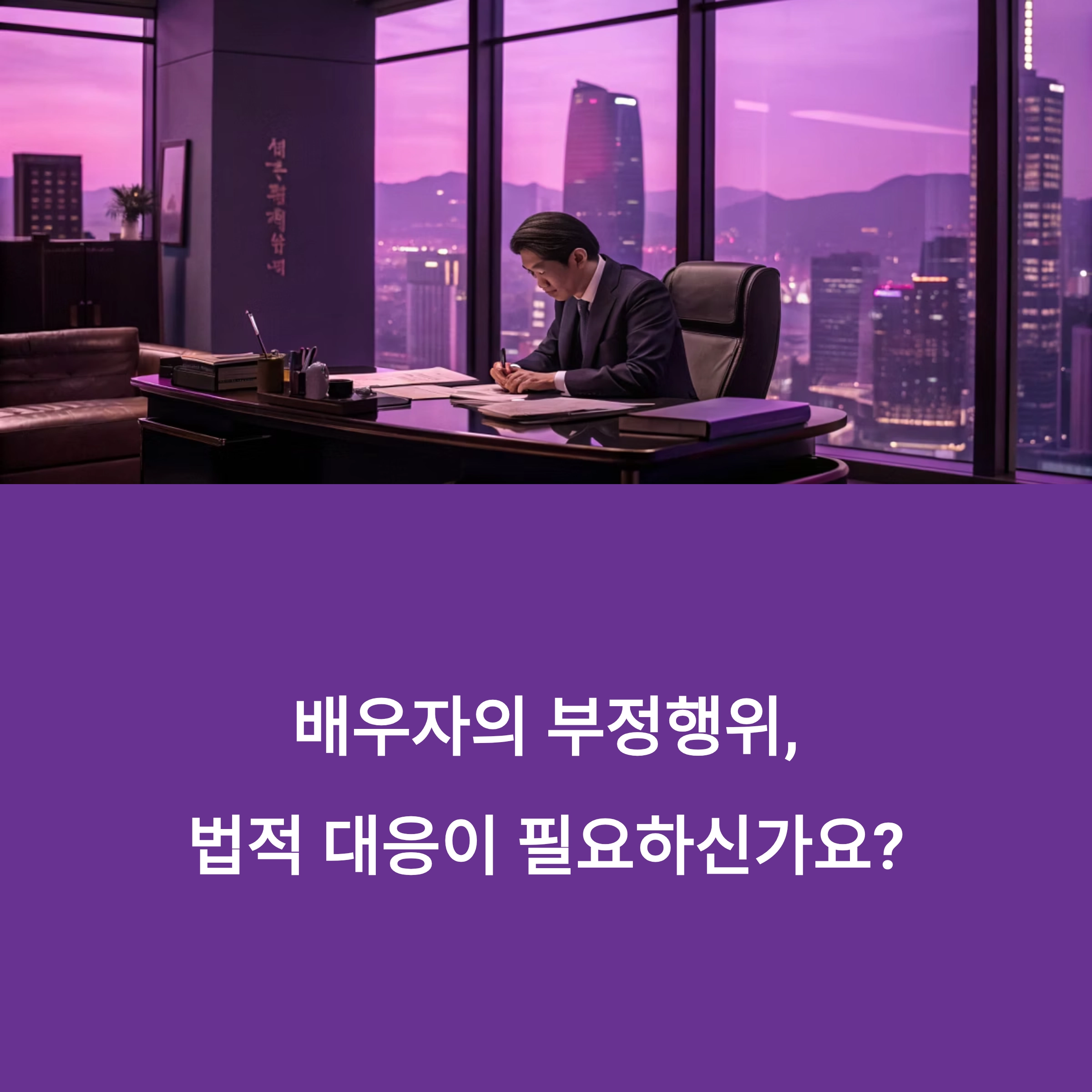 상간녀소송변호사