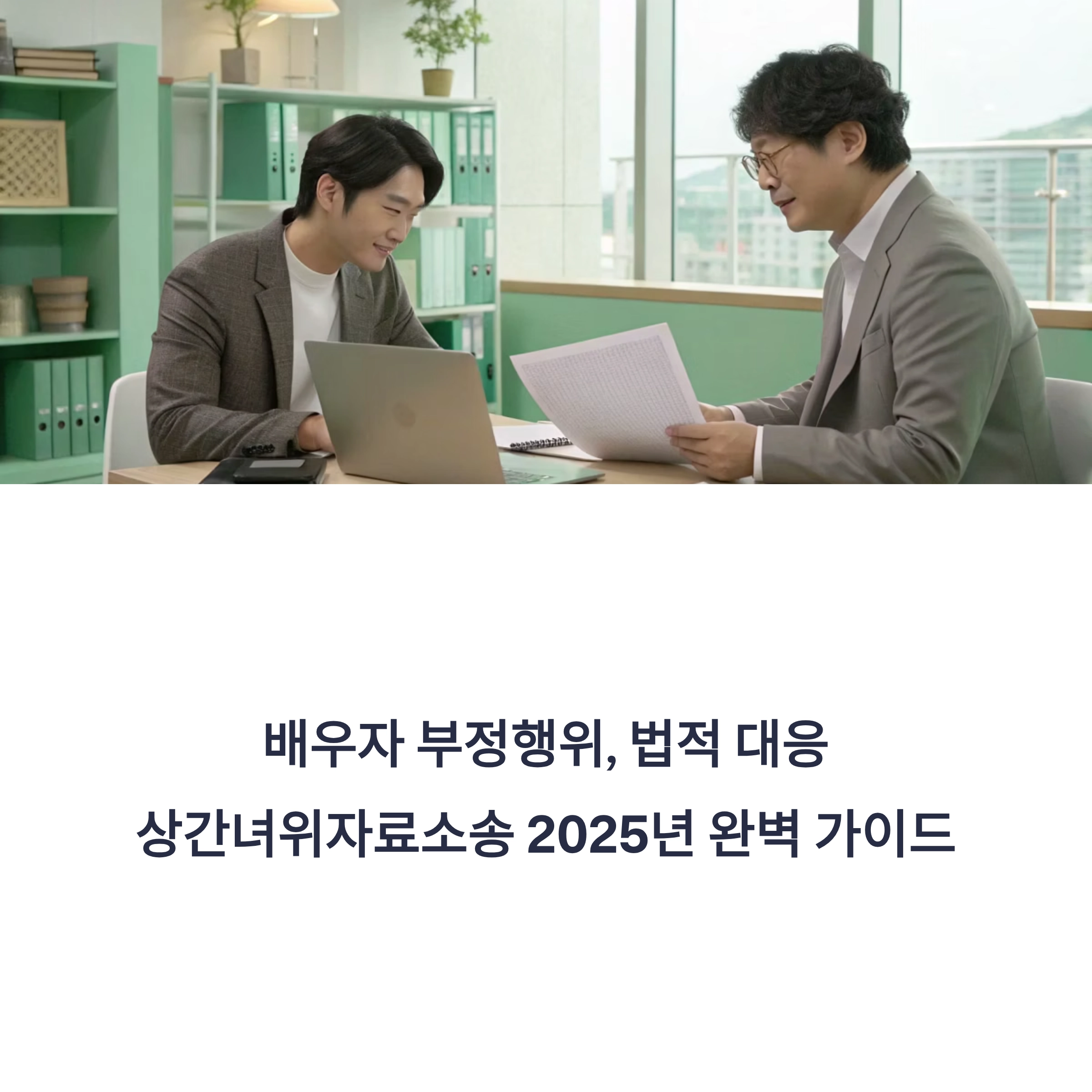 상간녀위자료소송