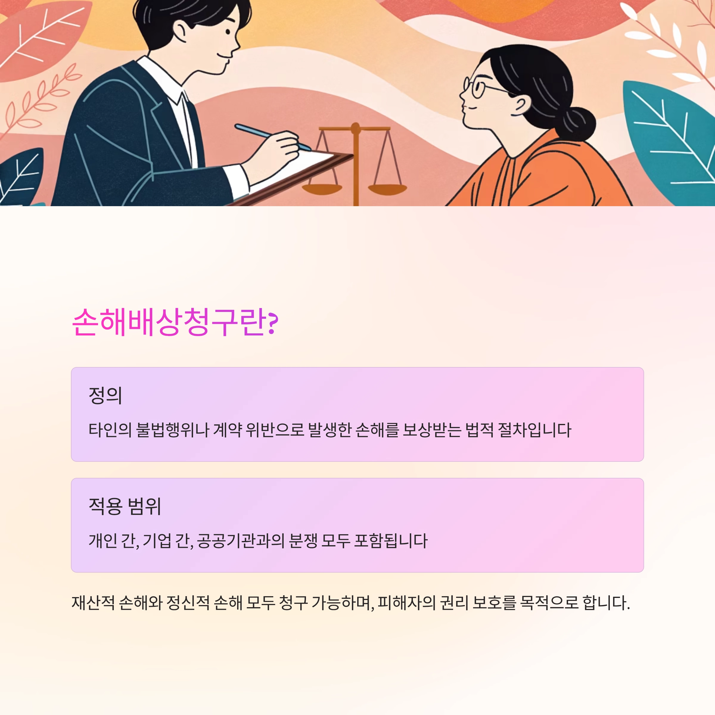 손해배상청구