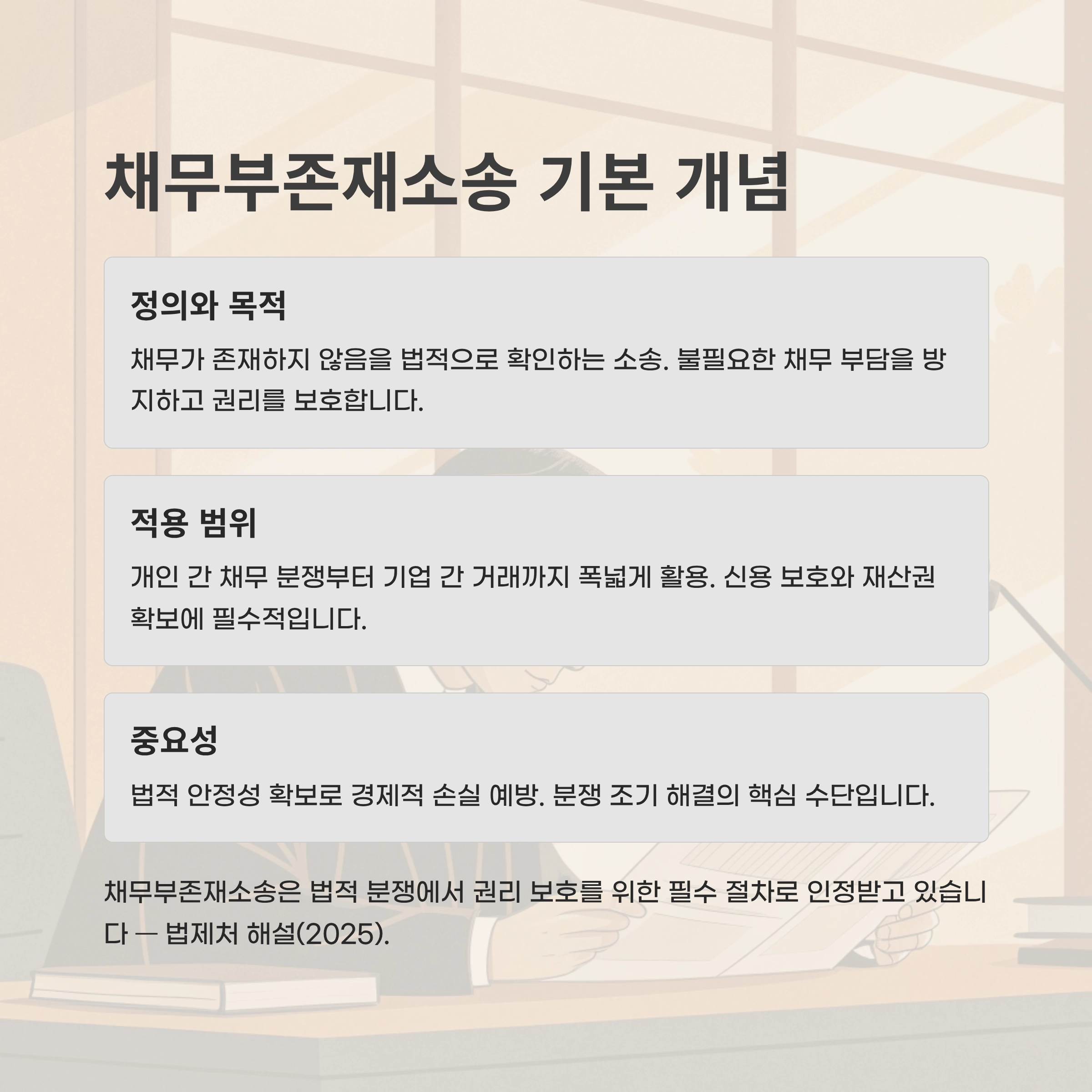 채무부존재소송