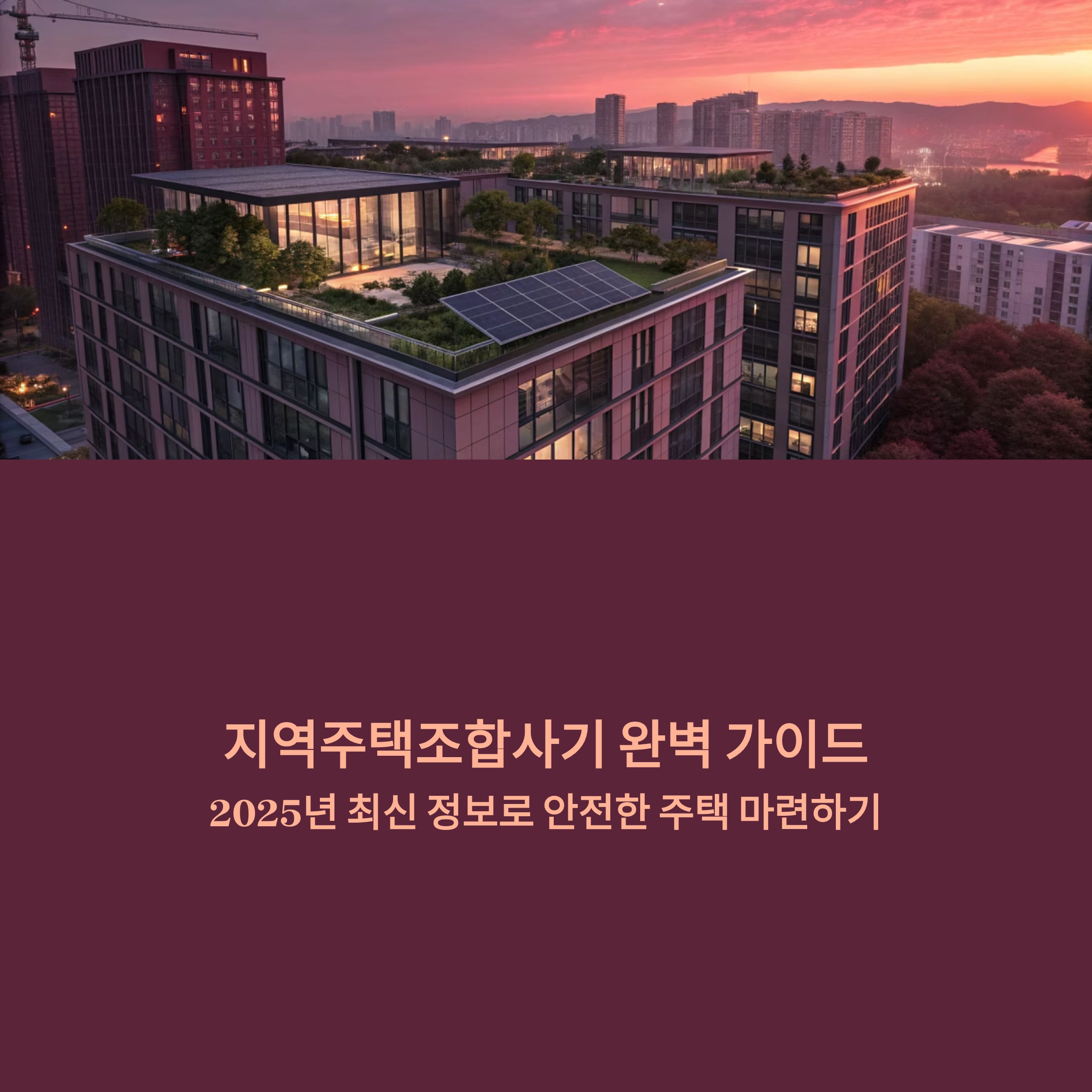 지역주택조합사기